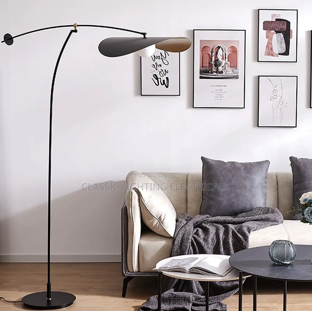 Modern Nordic Minimalism Hat Floor Lamps Homestay Living Room Lamp