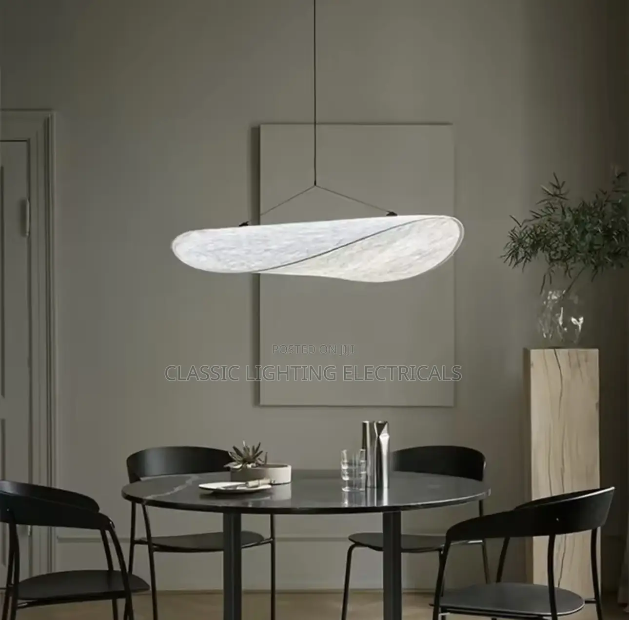 Pendant Lamp Nordic Vertigo Led Silk Pendant Light For Living Room