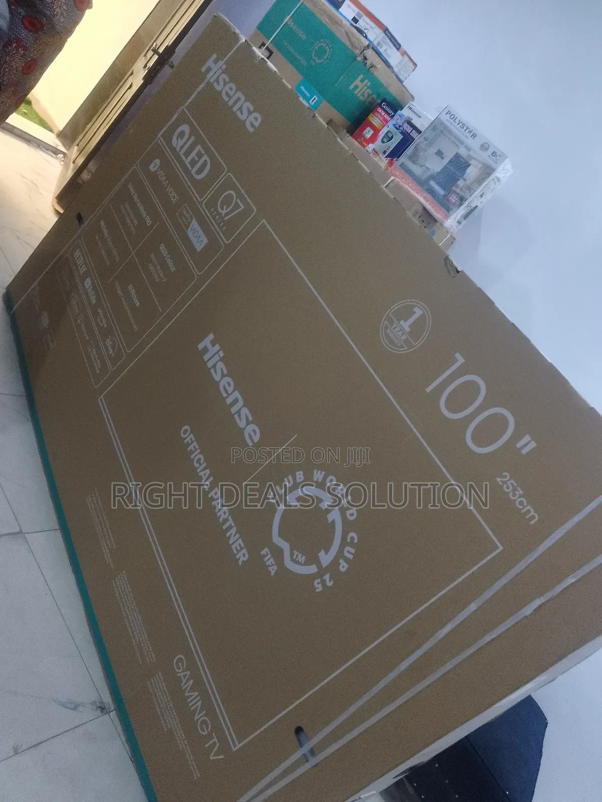 Unleash Epic Viewing: Hisense 100-Inch Q7 Qled Smart Tv
