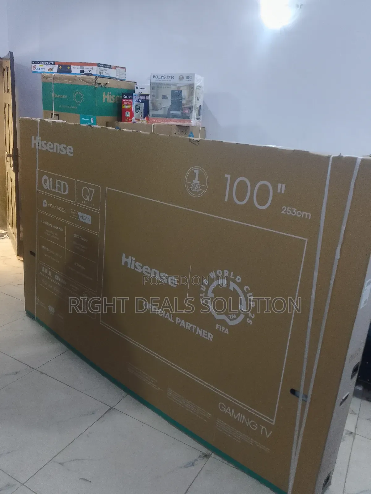 Hisense Q7 100" Qled – Billion-Color Giant With 144hz Gaming Power