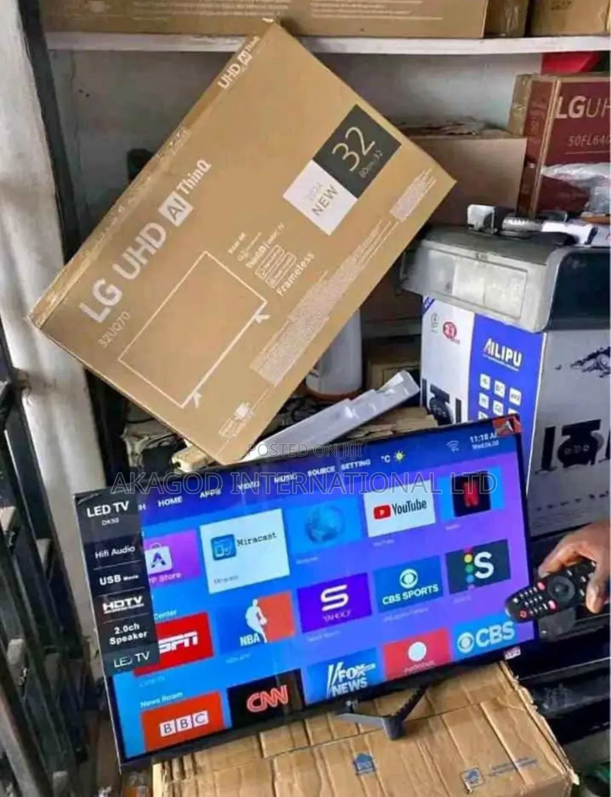 32inches Smart Lg Internet Connection Tv