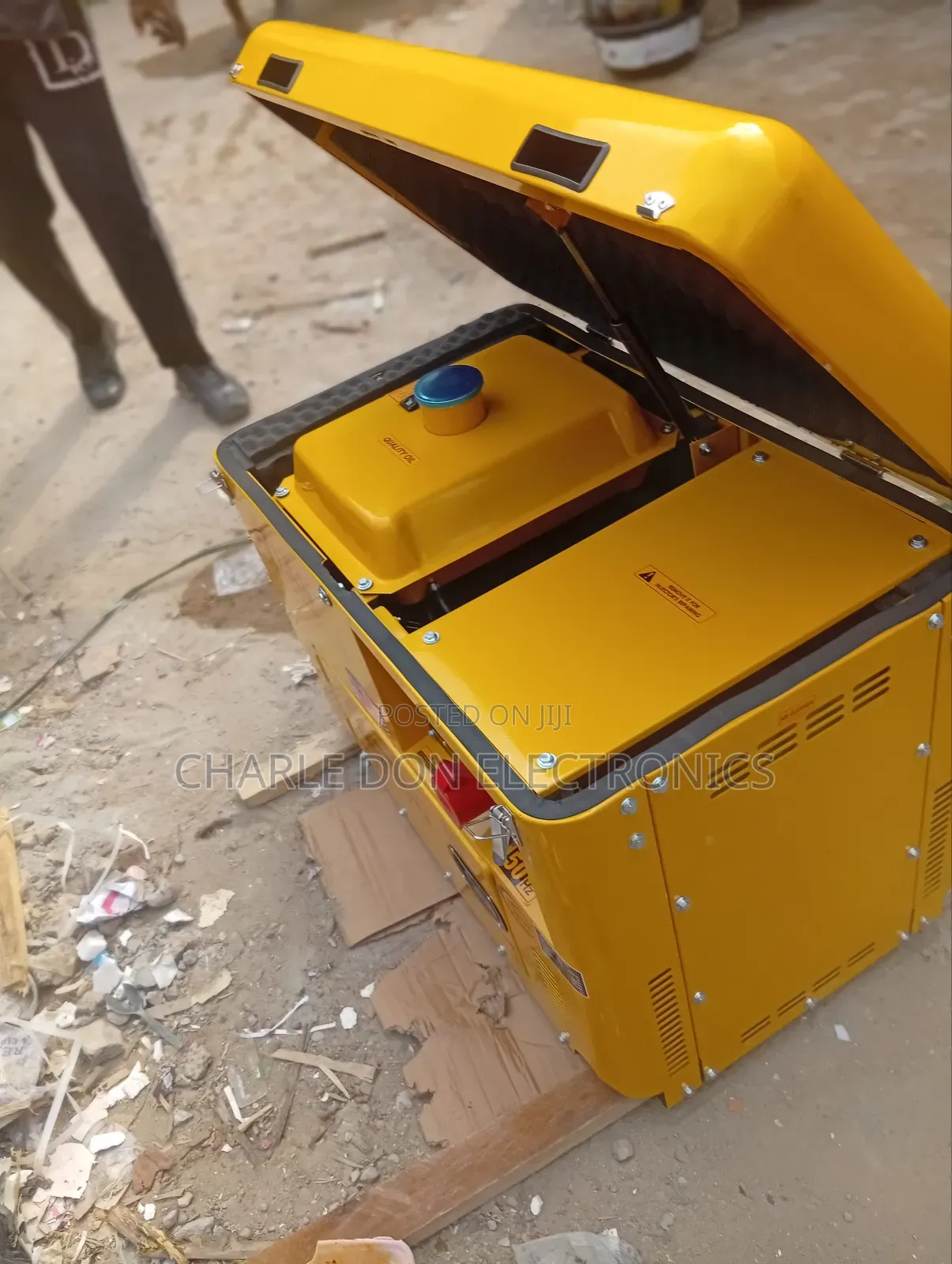Original 12kva Atlas Soundproof Generator