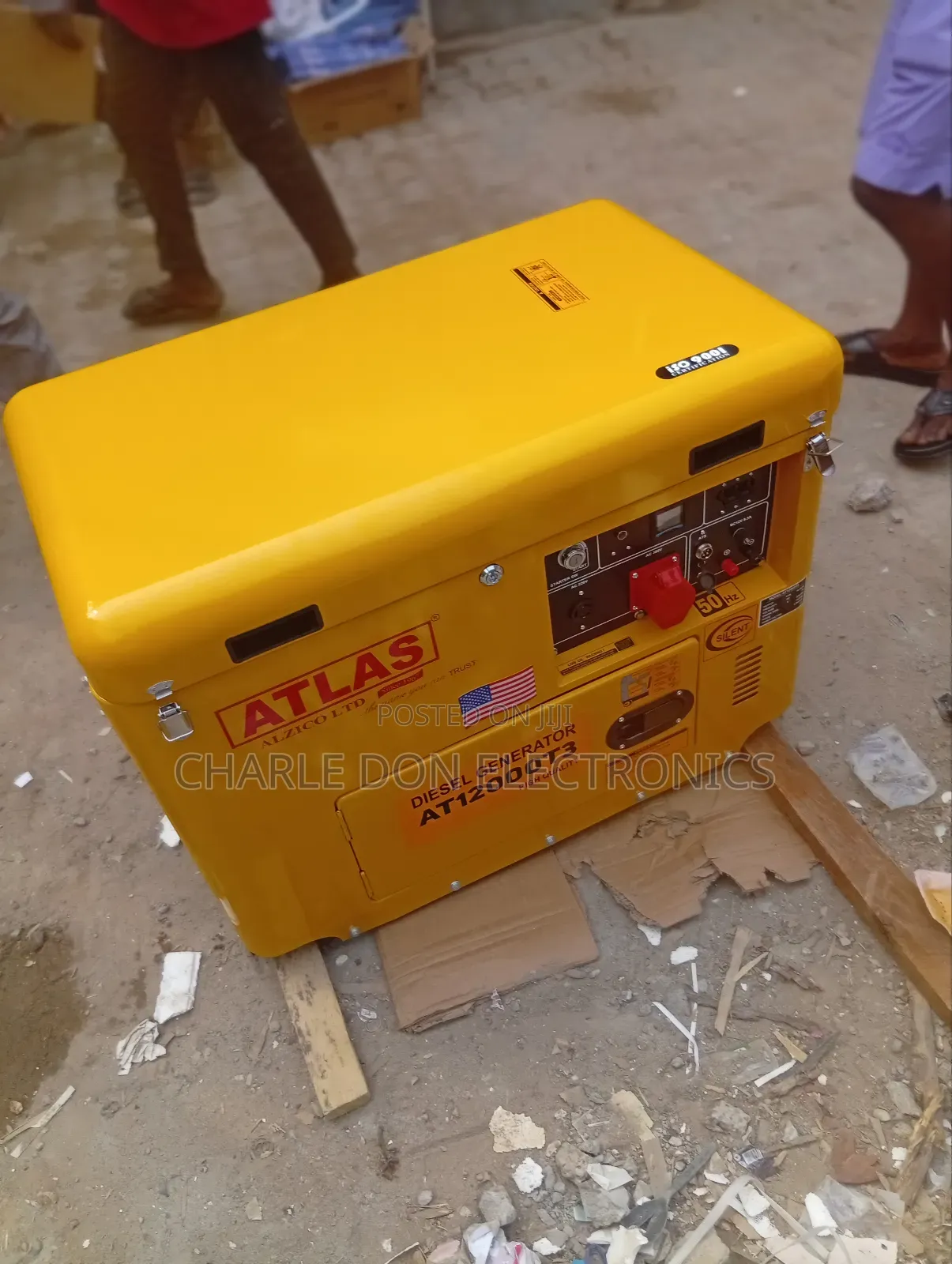 Original 12kva Atlas Soundproof Generator