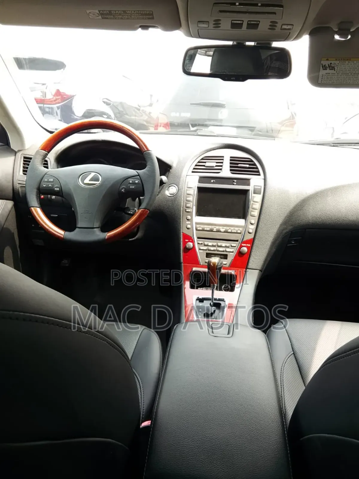 Lexus ES 350 2008 Black