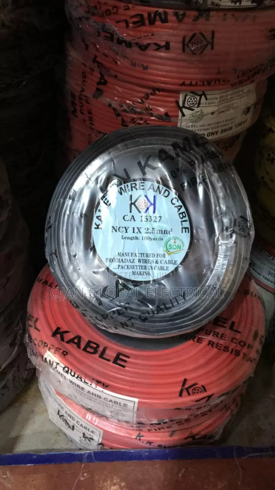 Kamel Cable, 2.5mm Single Core Wire