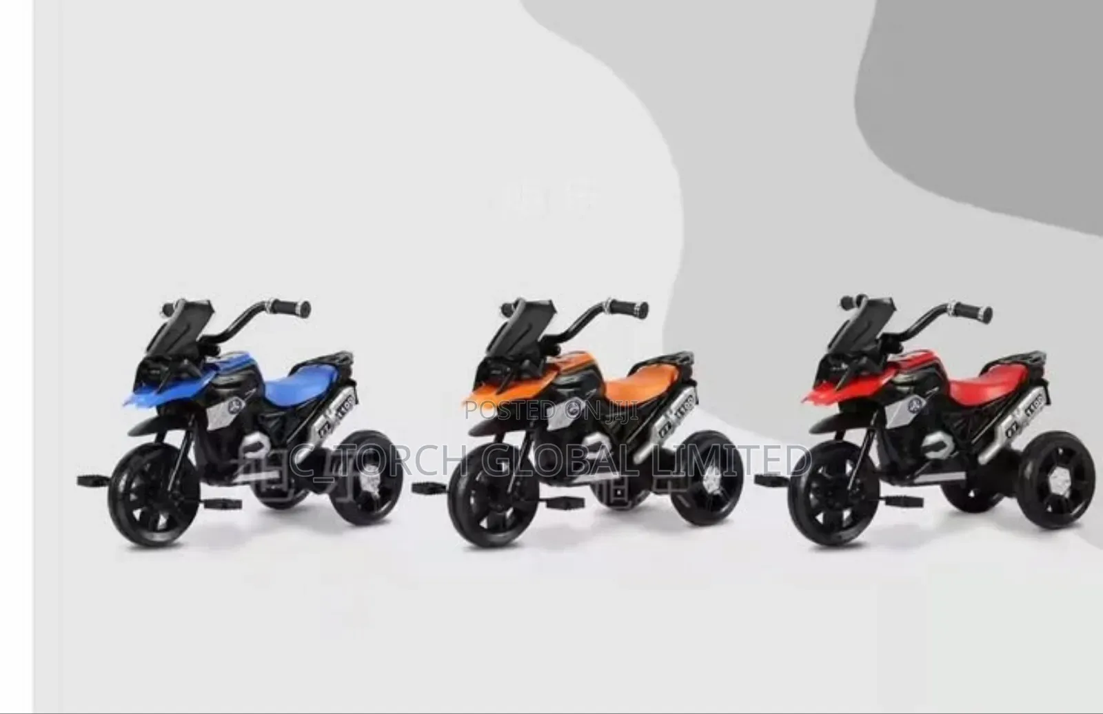 In 1 Power Bike Tricycle