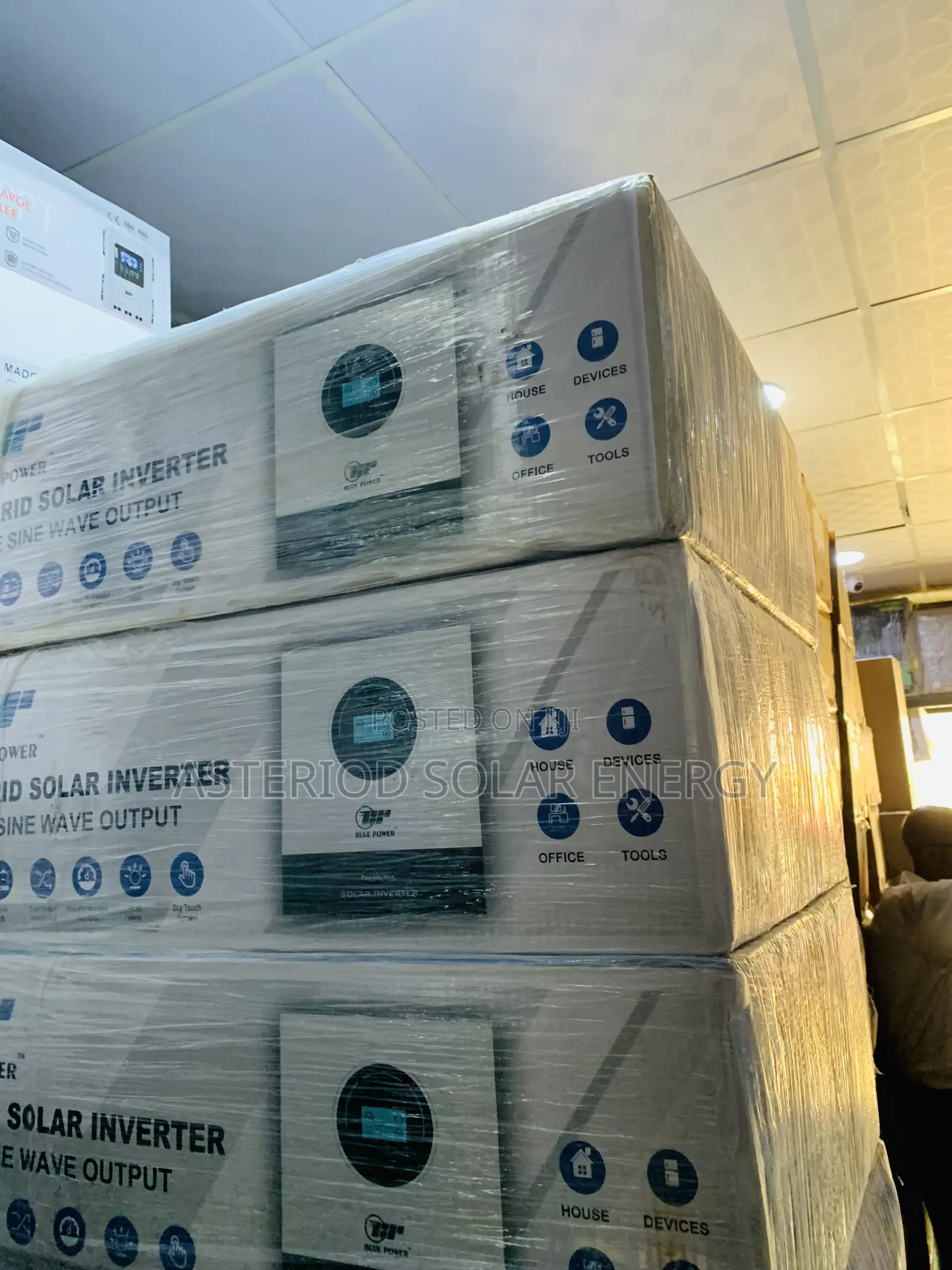 10kva 48volts Blue Power Hybrid Solar Inverter