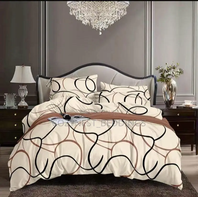 Cotton Bedsheets Duvet Cover | Luxury Bedspread Set (6x6)