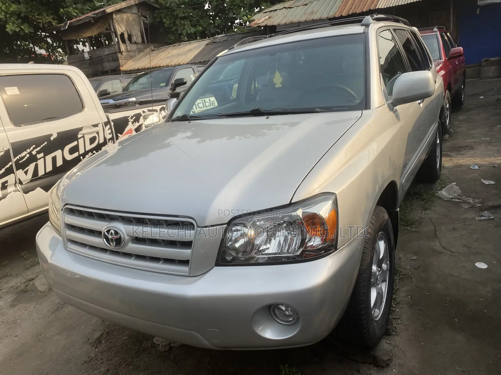 Toyota Highlander V6 2005 Gray