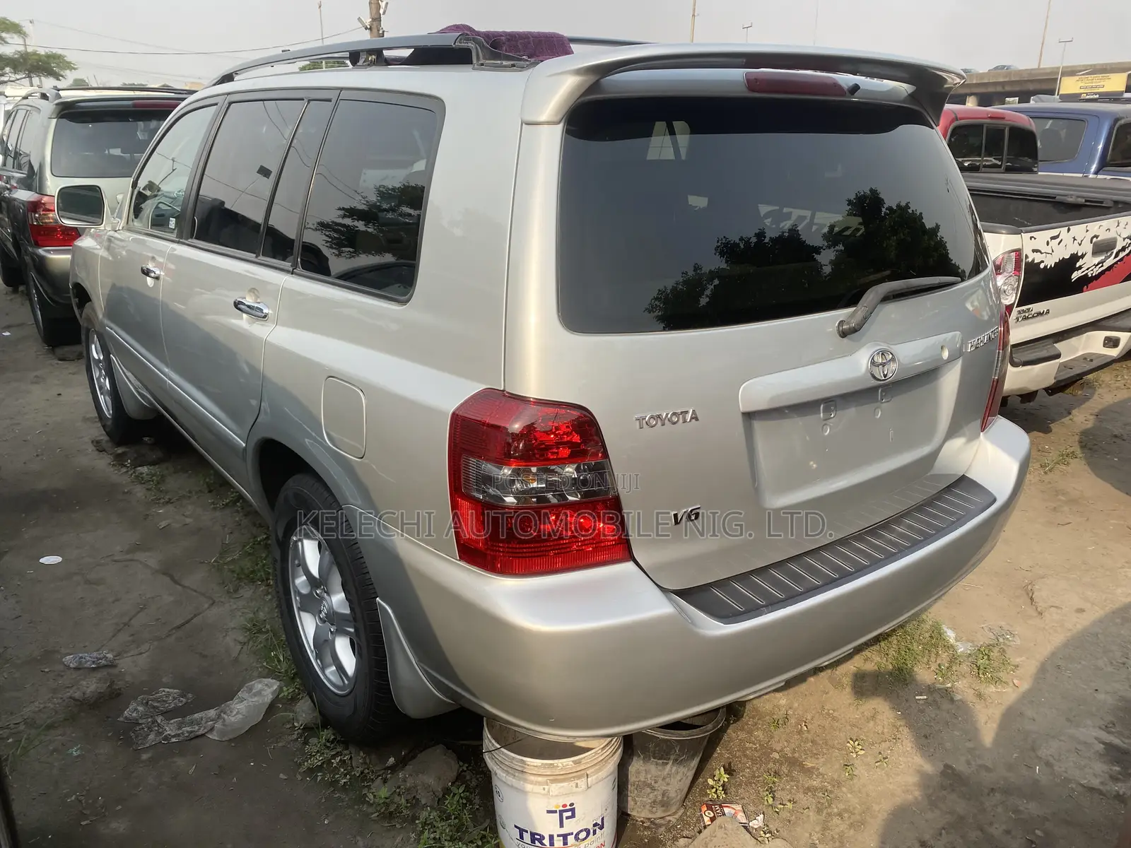 Toyota Highlander V6 2005 Gray