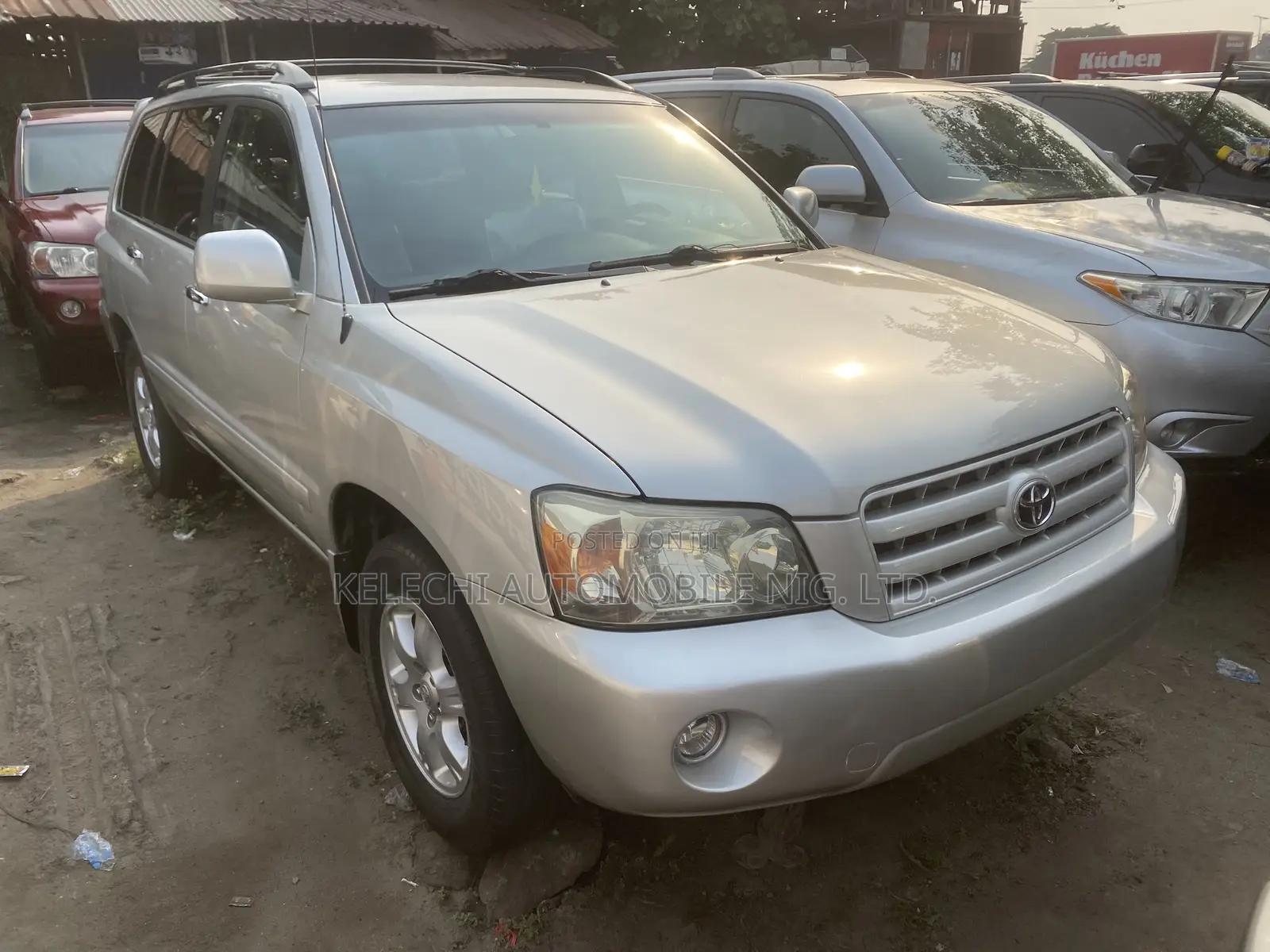 Toyota Highlander V6 2005 Gray