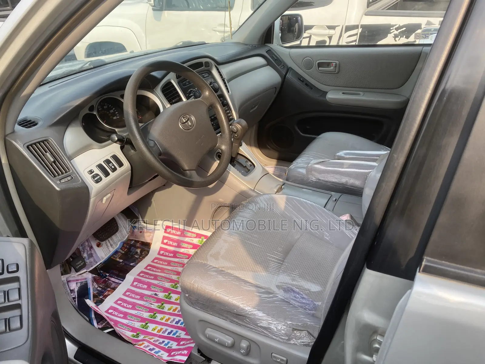 Toyota Highlander V6 2005 Gray