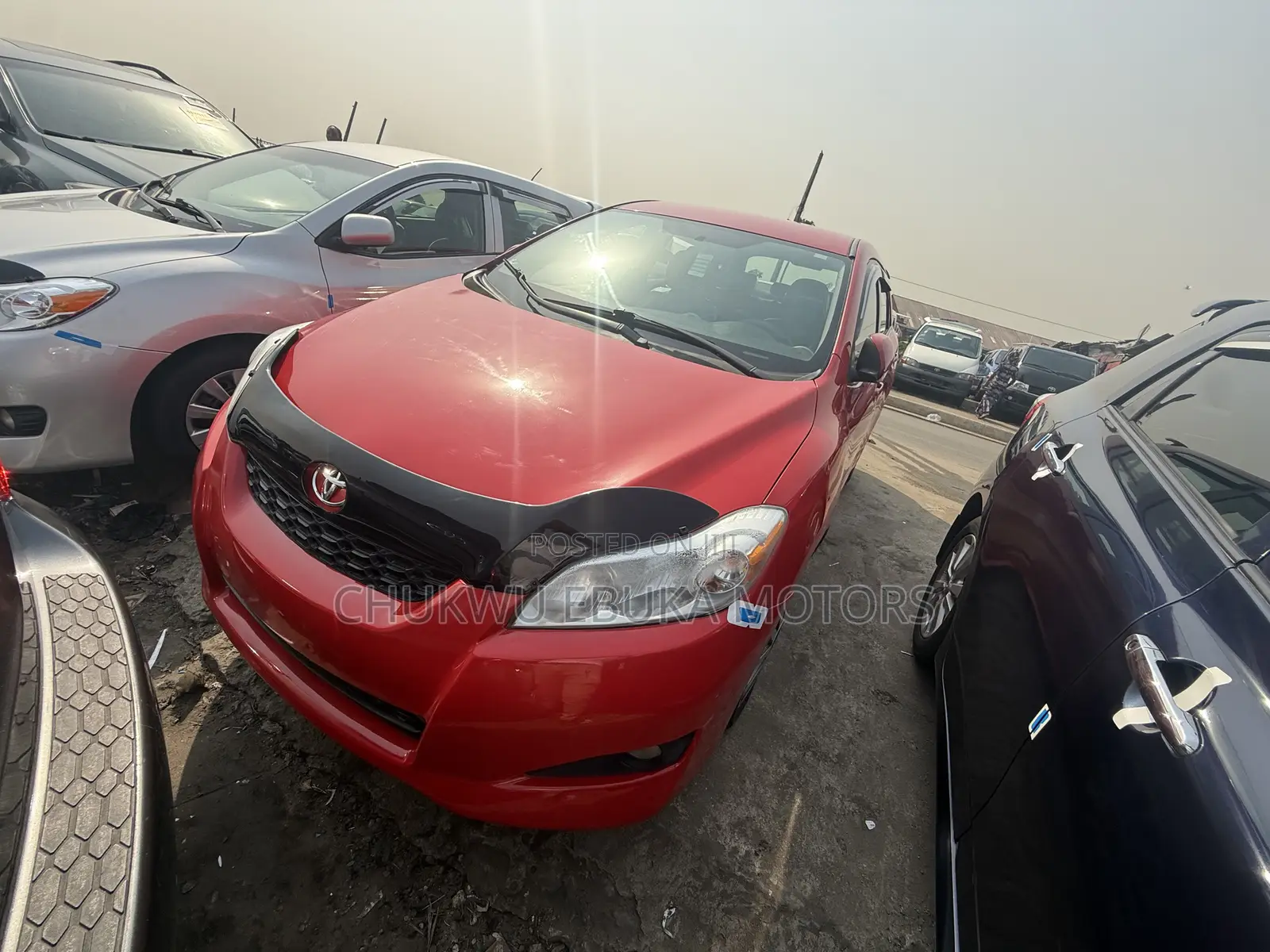 Toyota Matrix S Hatchback AWD (2.4L 4cyl 4A) 2010 Red