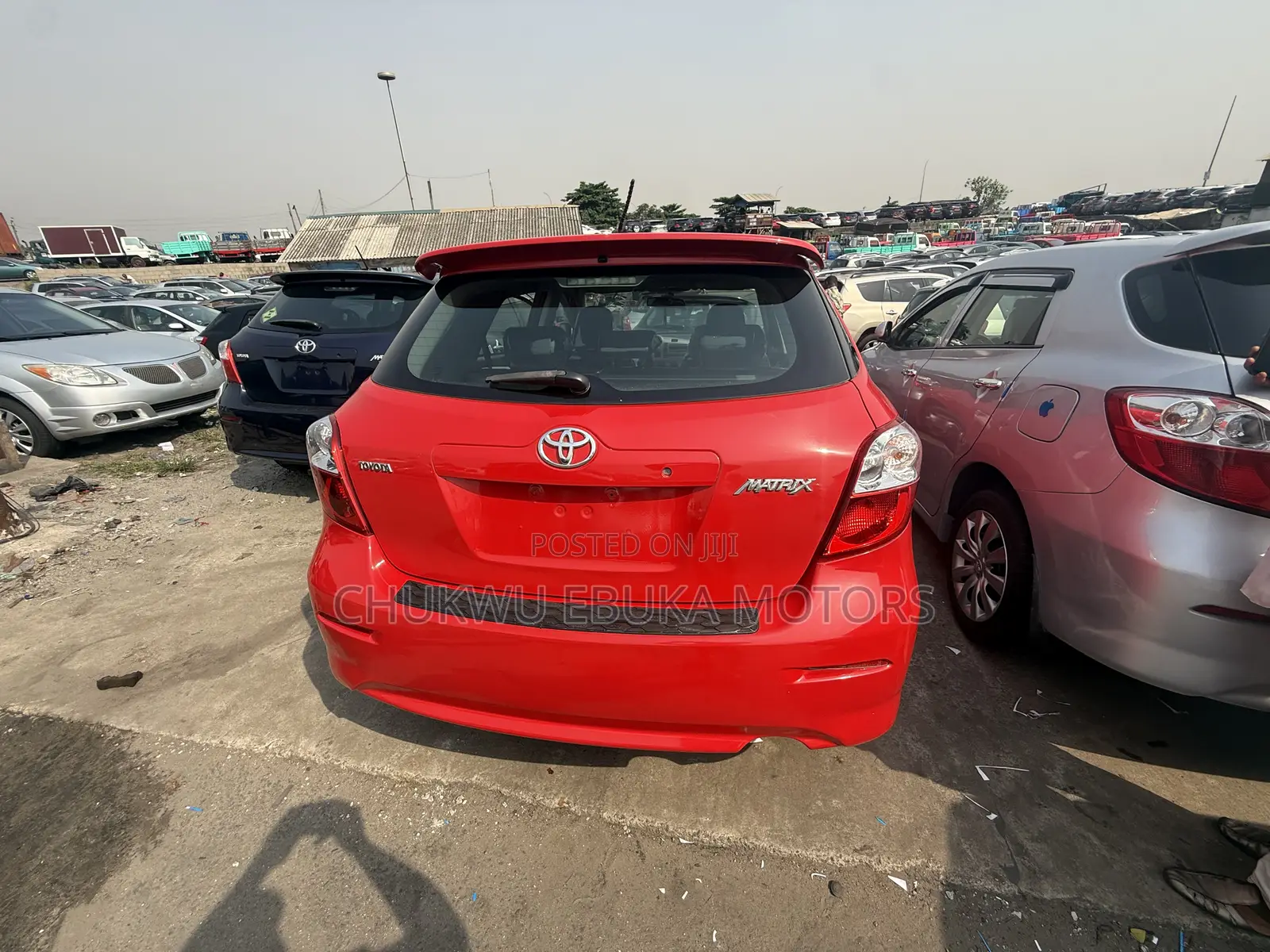 Toyota Matrix S Hatchback AWD (2.4L 4cyl 4A) 2010 Red