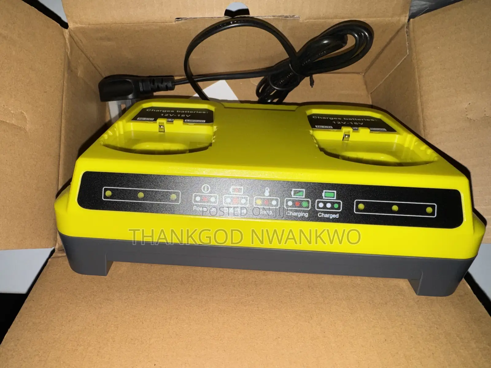 Ryobi Dual 12-18v Battery Charger 220v