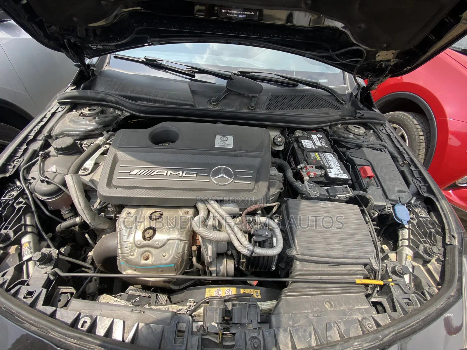 Mercedes-Benz CLA-Class AMG CLA 45 4MATIC Sedan 2015 Black