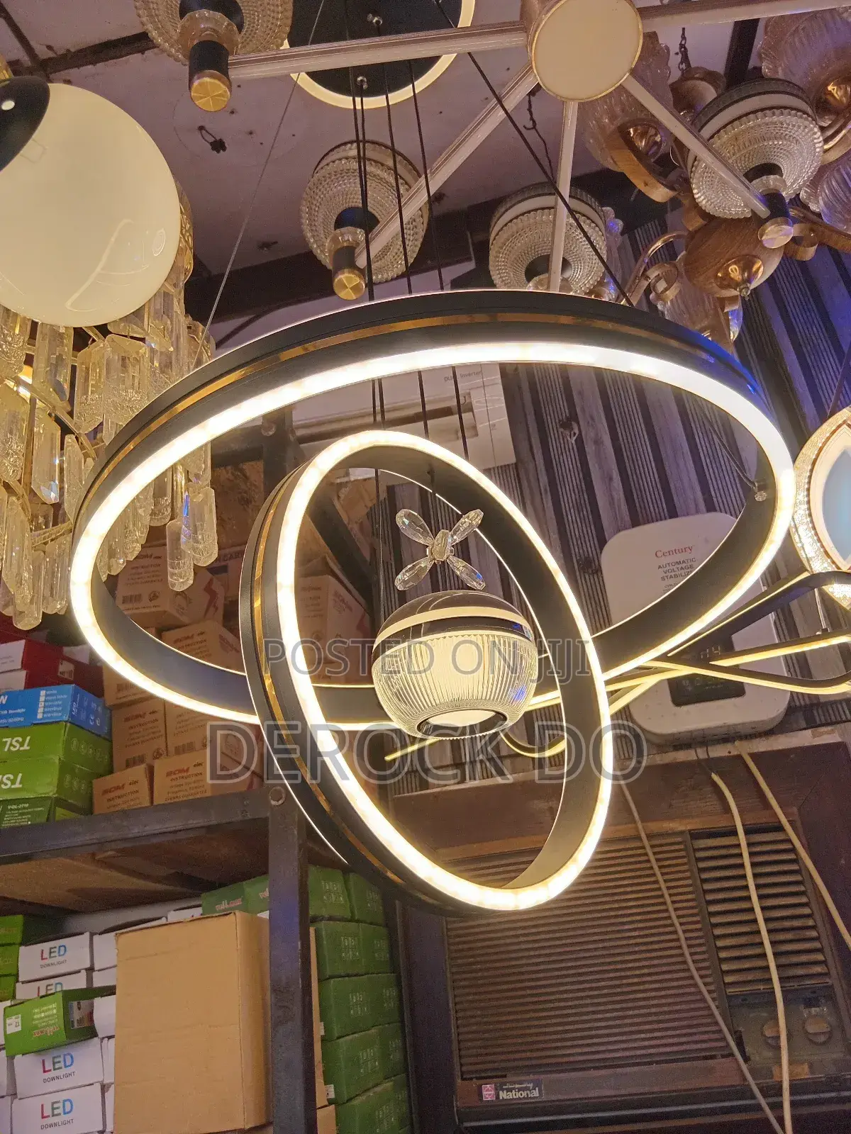 Modern Led Chandelier for Living Room Dining