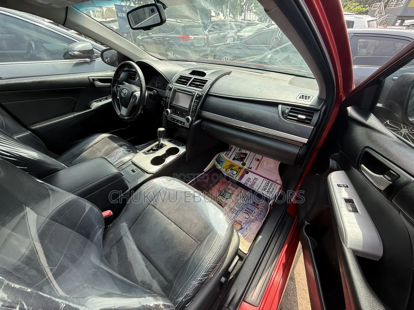 Toyota Camry SE V6 4dr Sedan (3.5L 6cyl 6A) 2012 Red