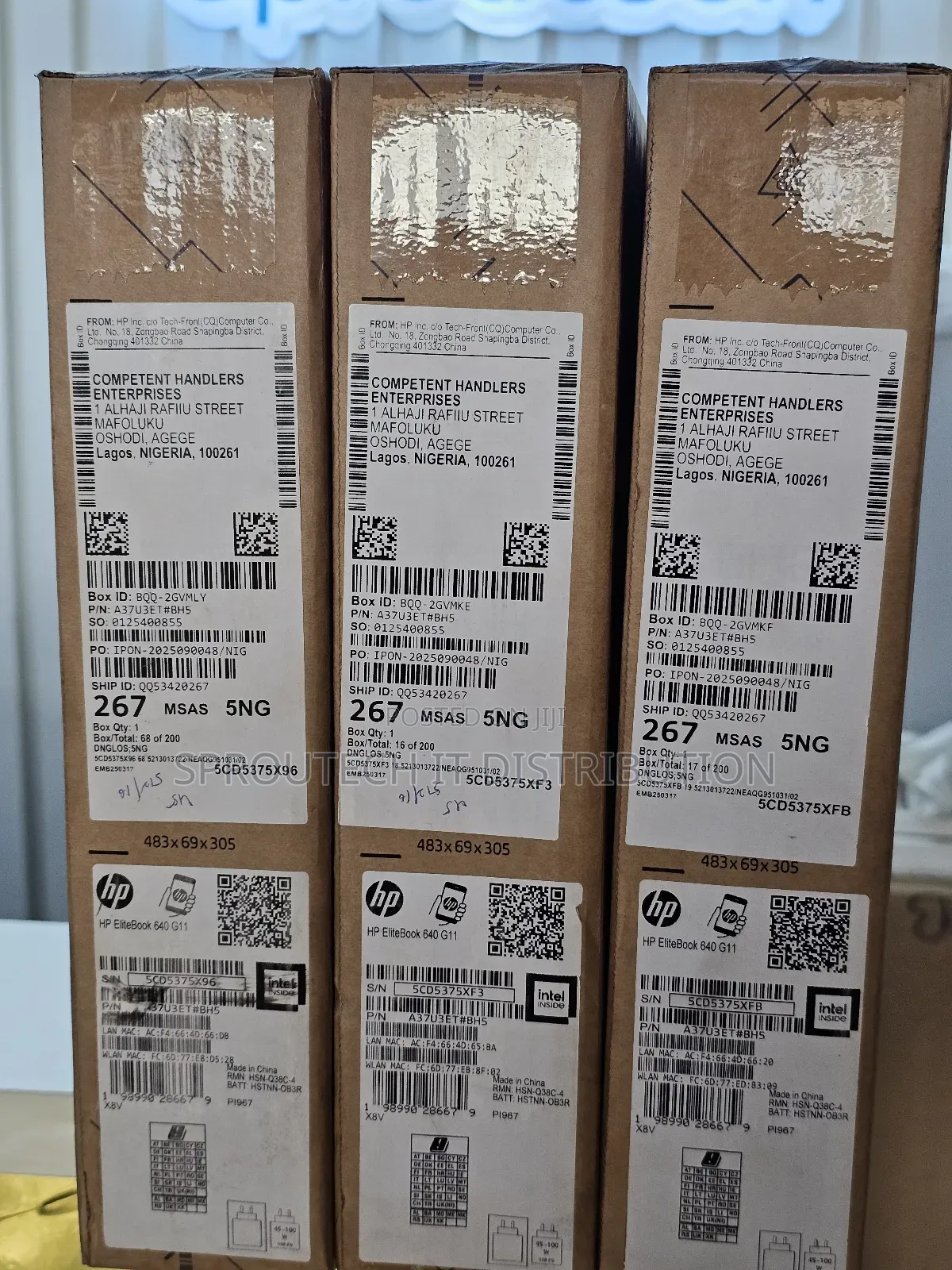 New Laptop HP EliteBook 640 G11 16GB Intel Core Ultra 5 SSD 512GB