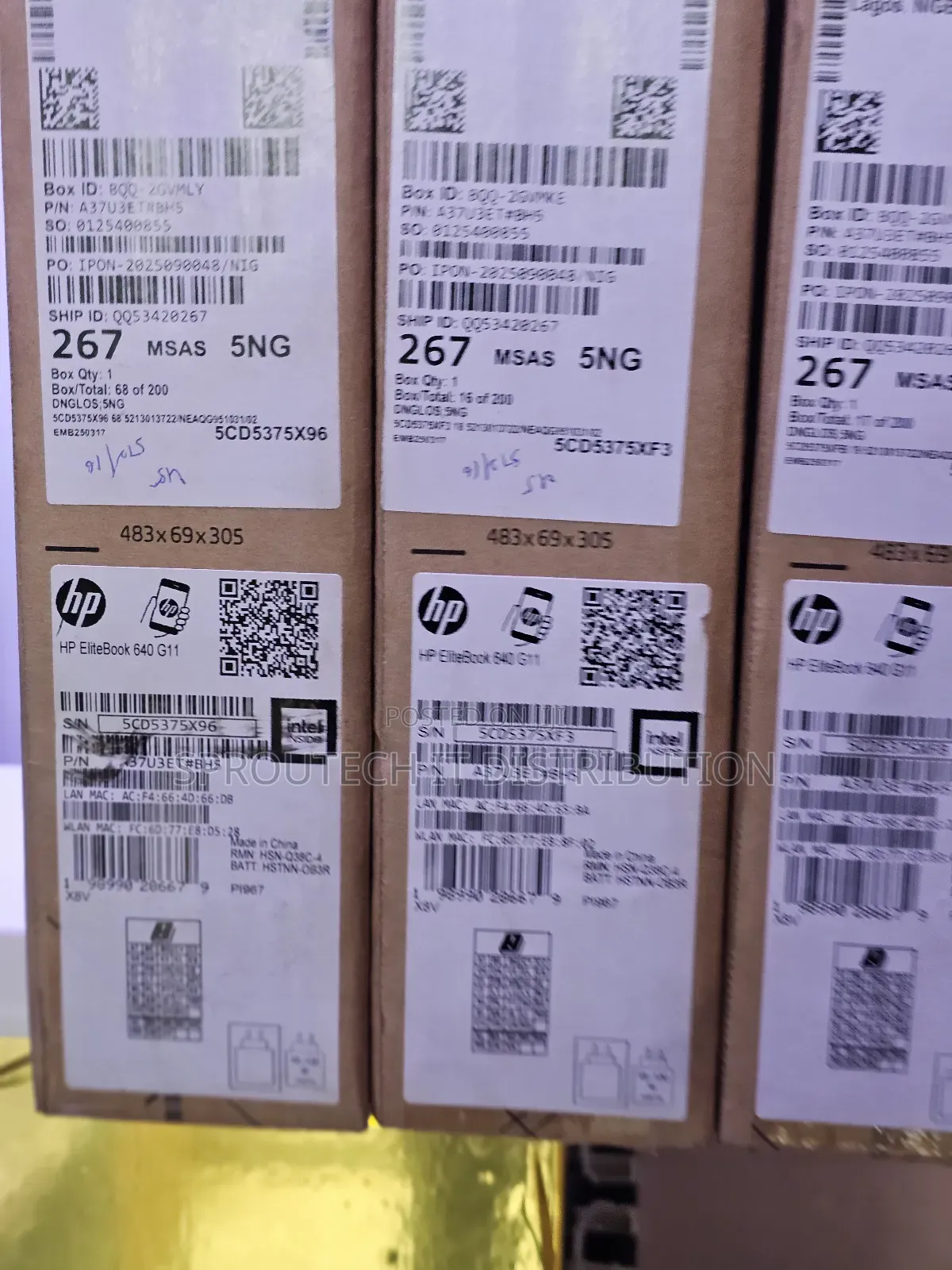New Laptop HP EliteBook 640 G11 16GB Intel Core Ultra 5 SSD 512GB