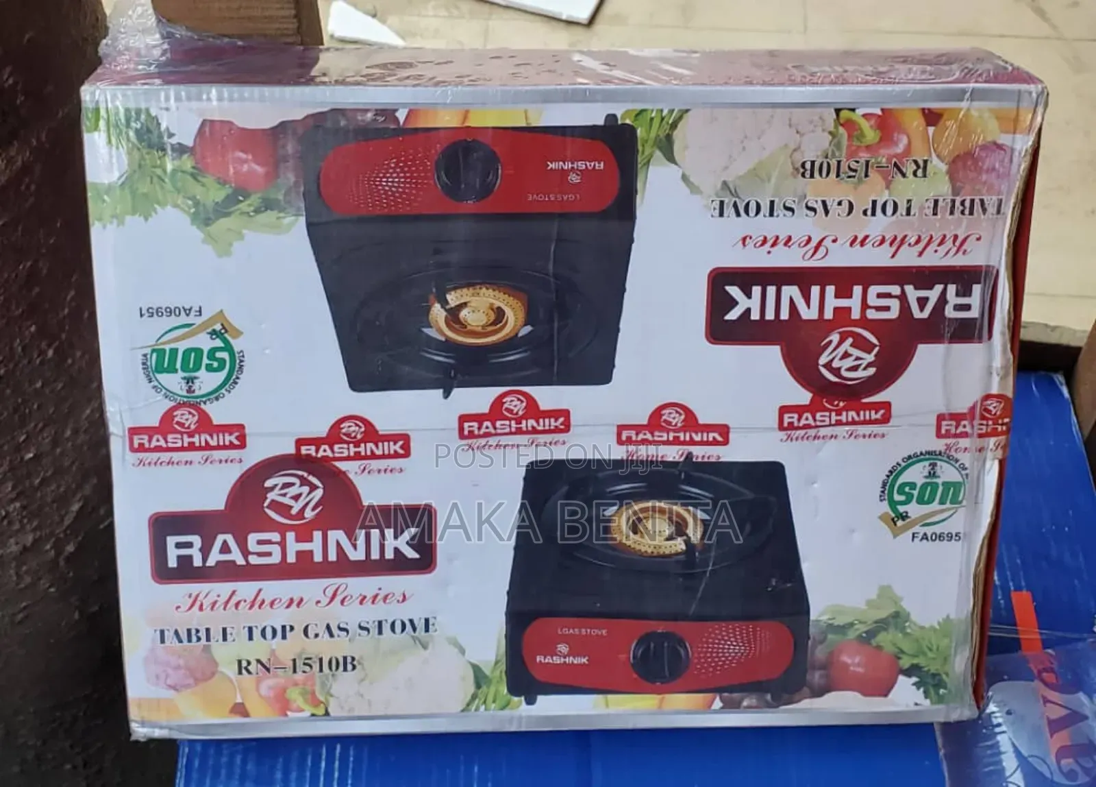 Rashnik Table Top Gas