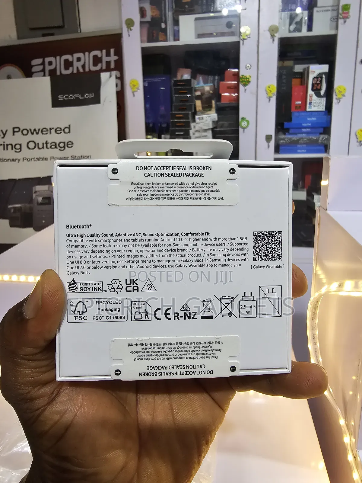 Samsung Galaxy Buds 3 – True Wireless Earbuds With Anc Bass