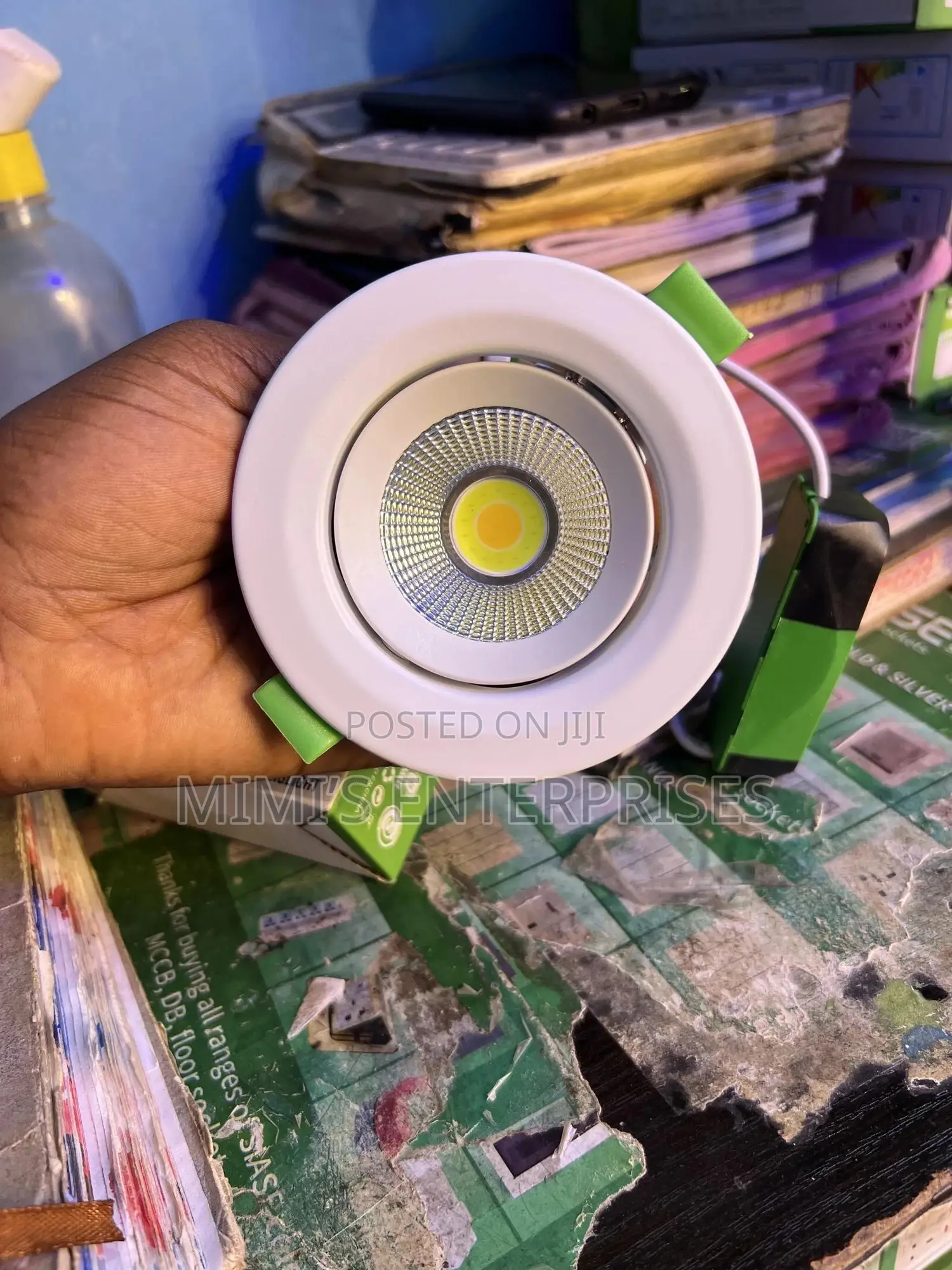 7watt Cob Spot Light Adjustable Double Color