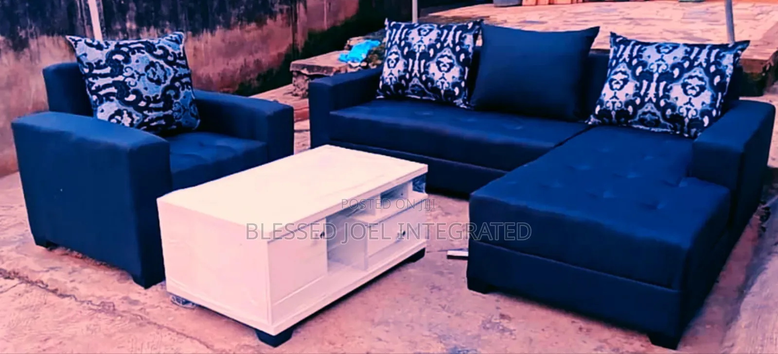 Nigeria Made L Shape Sofa