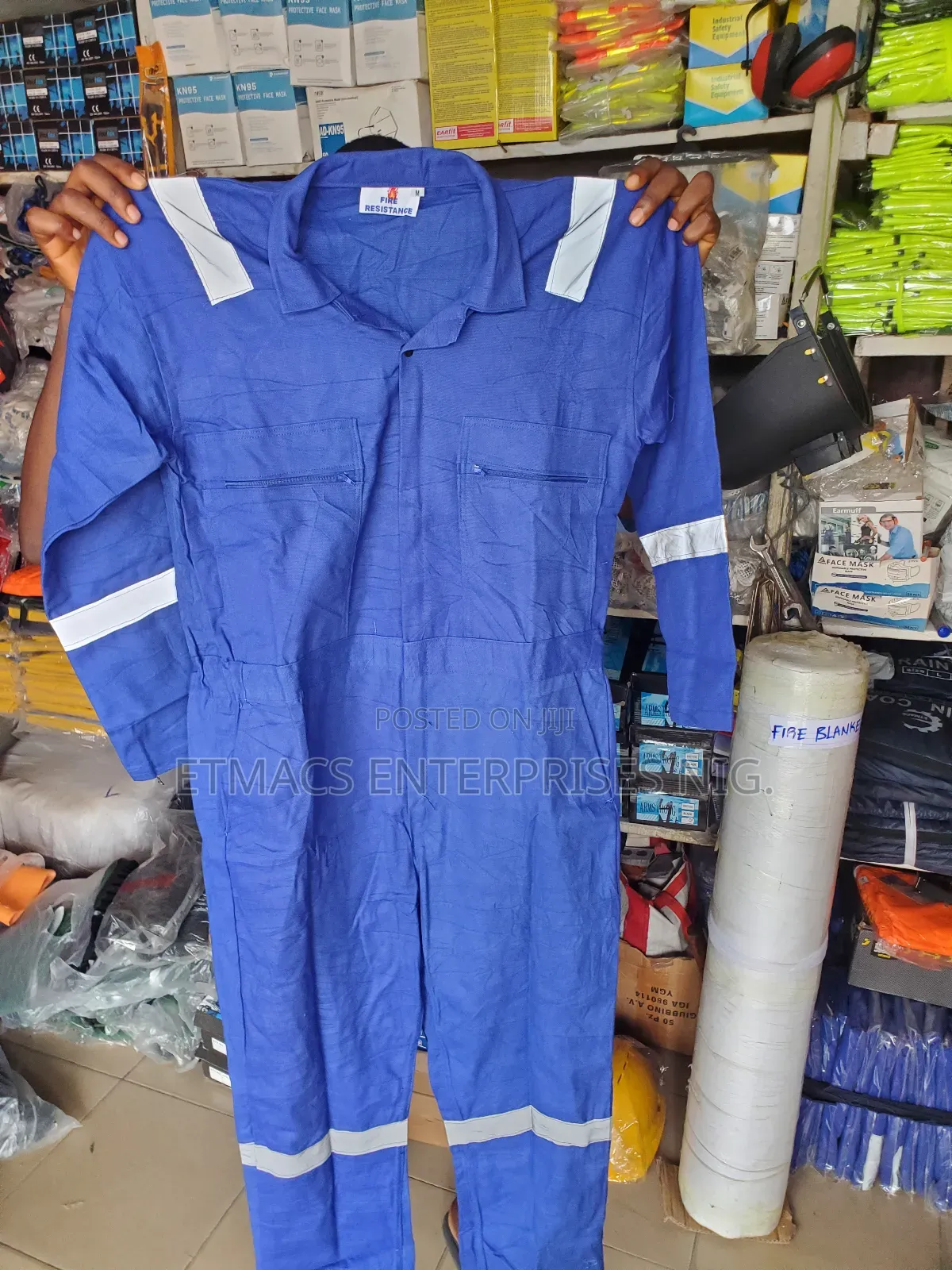 Coverall- Royal Blue