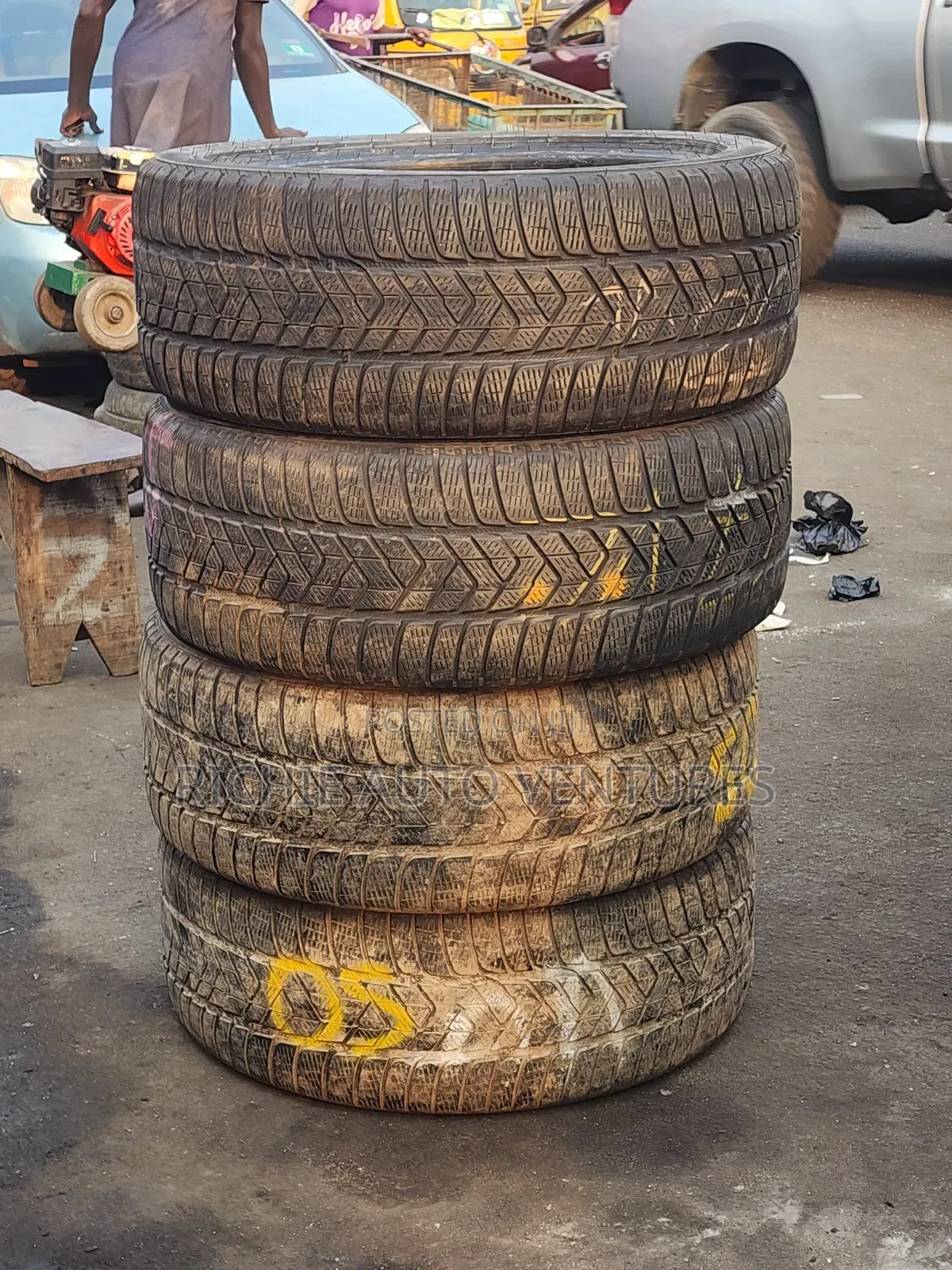 Pirili Scorpion 255/45r20 Tyres, First Grade.