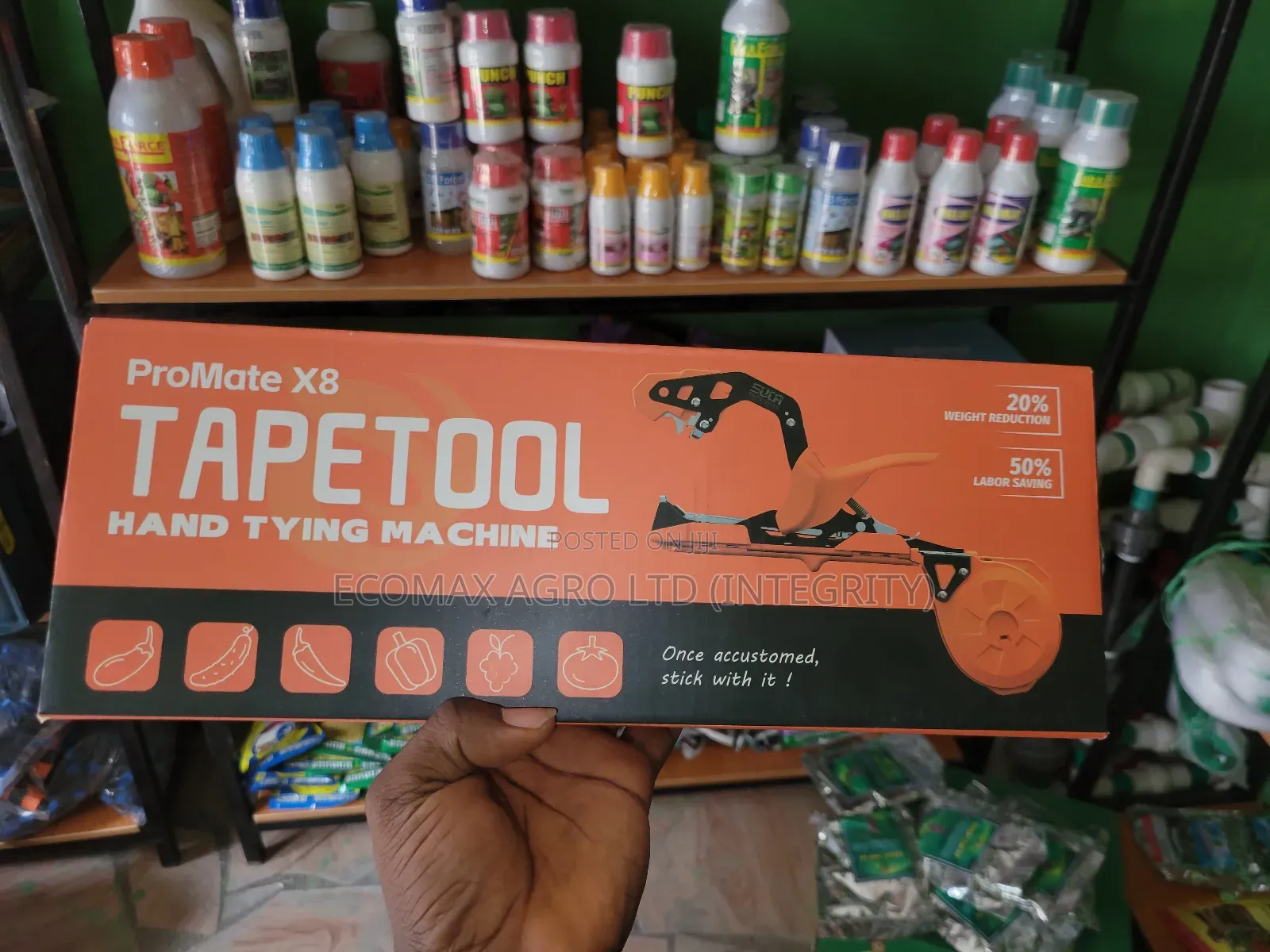 Plant Tape Tool - One Hand Operation Plant Tying Tool