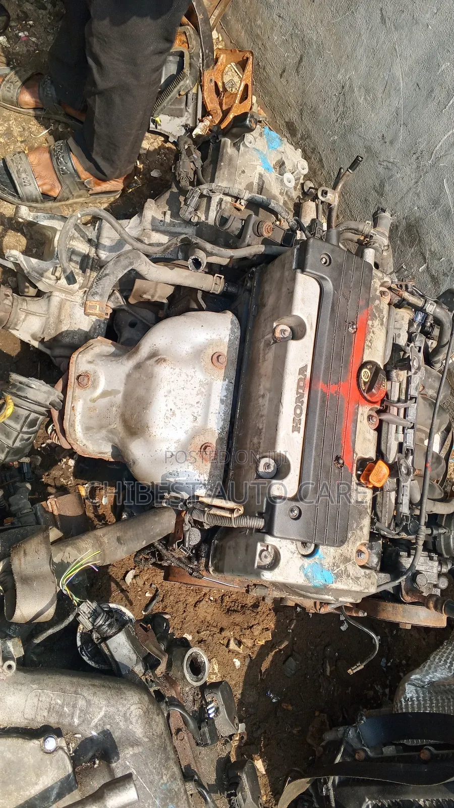 Complete Engine and Gearbox for Honda Cr-v 2003 /2005 Model