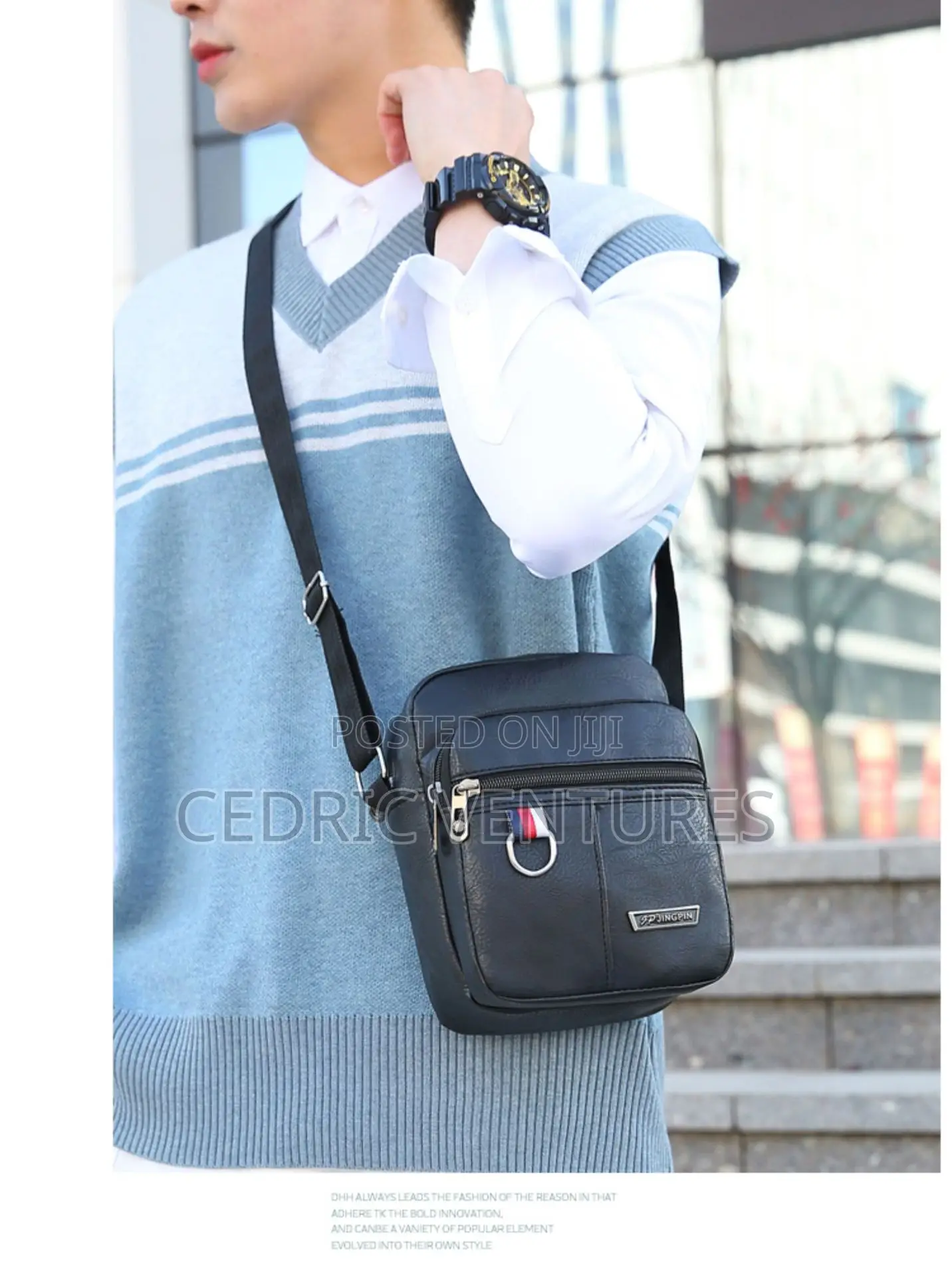 Stylish Crossbody Shoulder Bag for Men