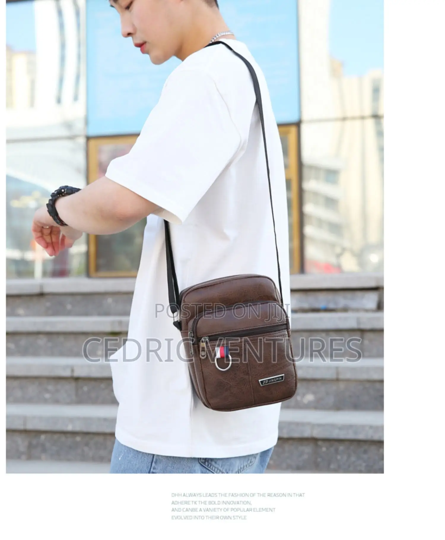 Stylish Crossbody Shoulder Bag for Men