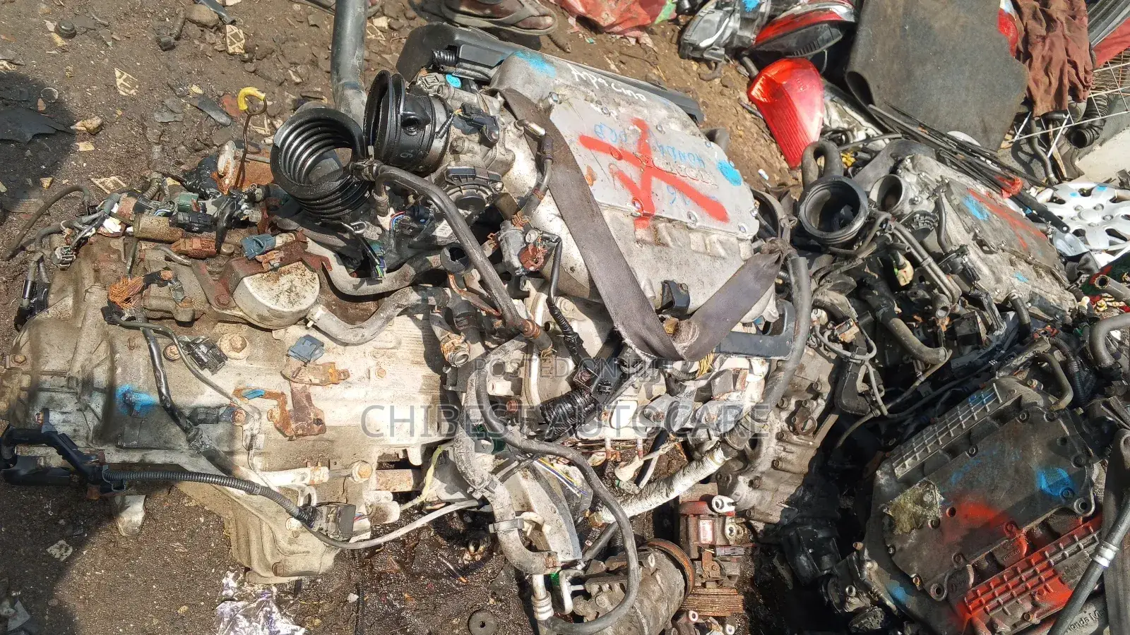 Complete Engine and Gearbox for Honda Accord 2005 Model Eod V6 Direct