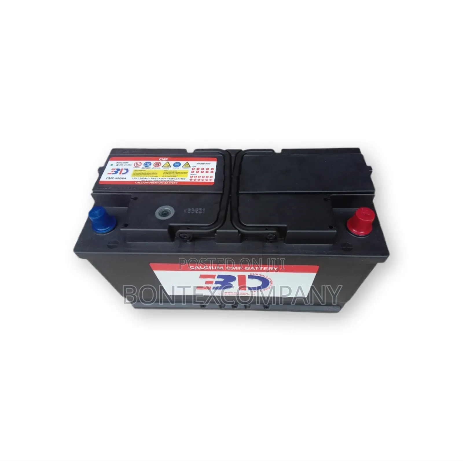 100ah 3d Car Battery