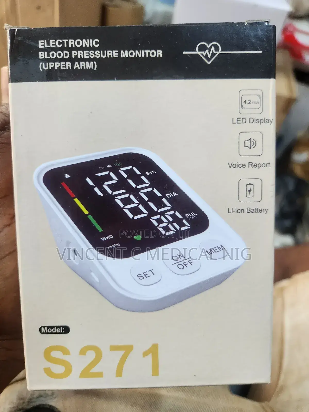 Rechargeable Blood Pressure Monitors(Upper Arm