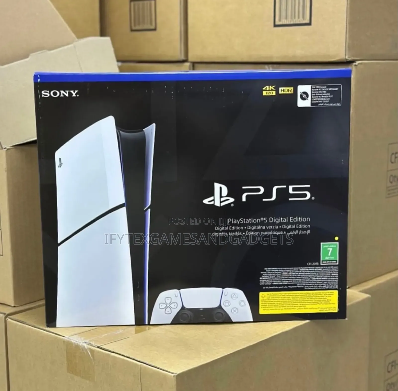 New Ps 5 Slim 1tb With Extra New Pad and 12 Games to Be Install