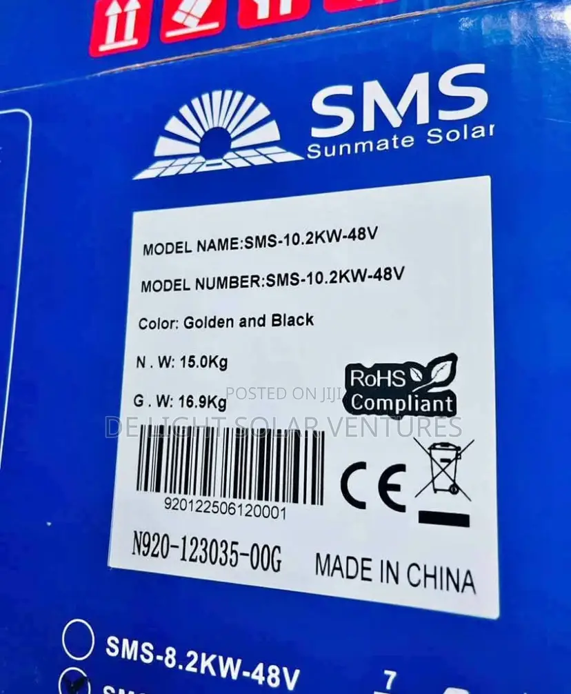10kv-48v Sms Solar Hybrid  Inverter