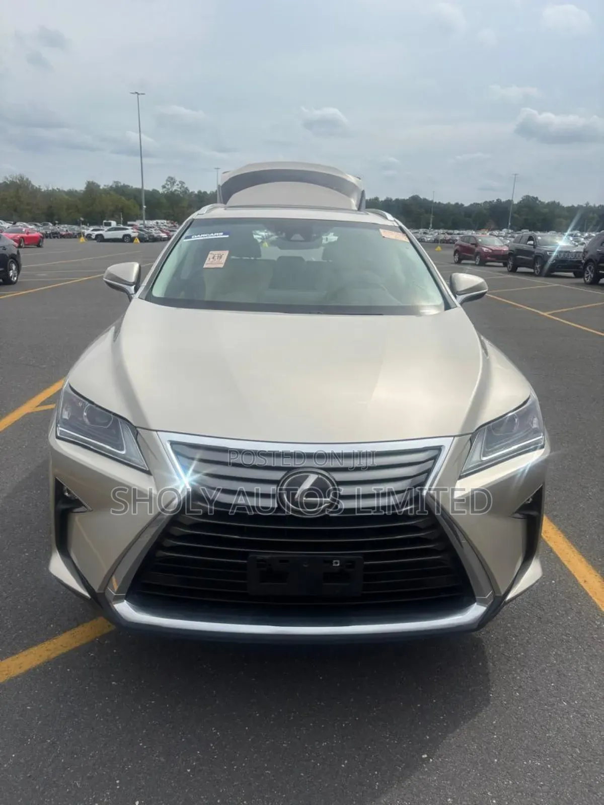Lexus RX 350 AWD 2017 Gold