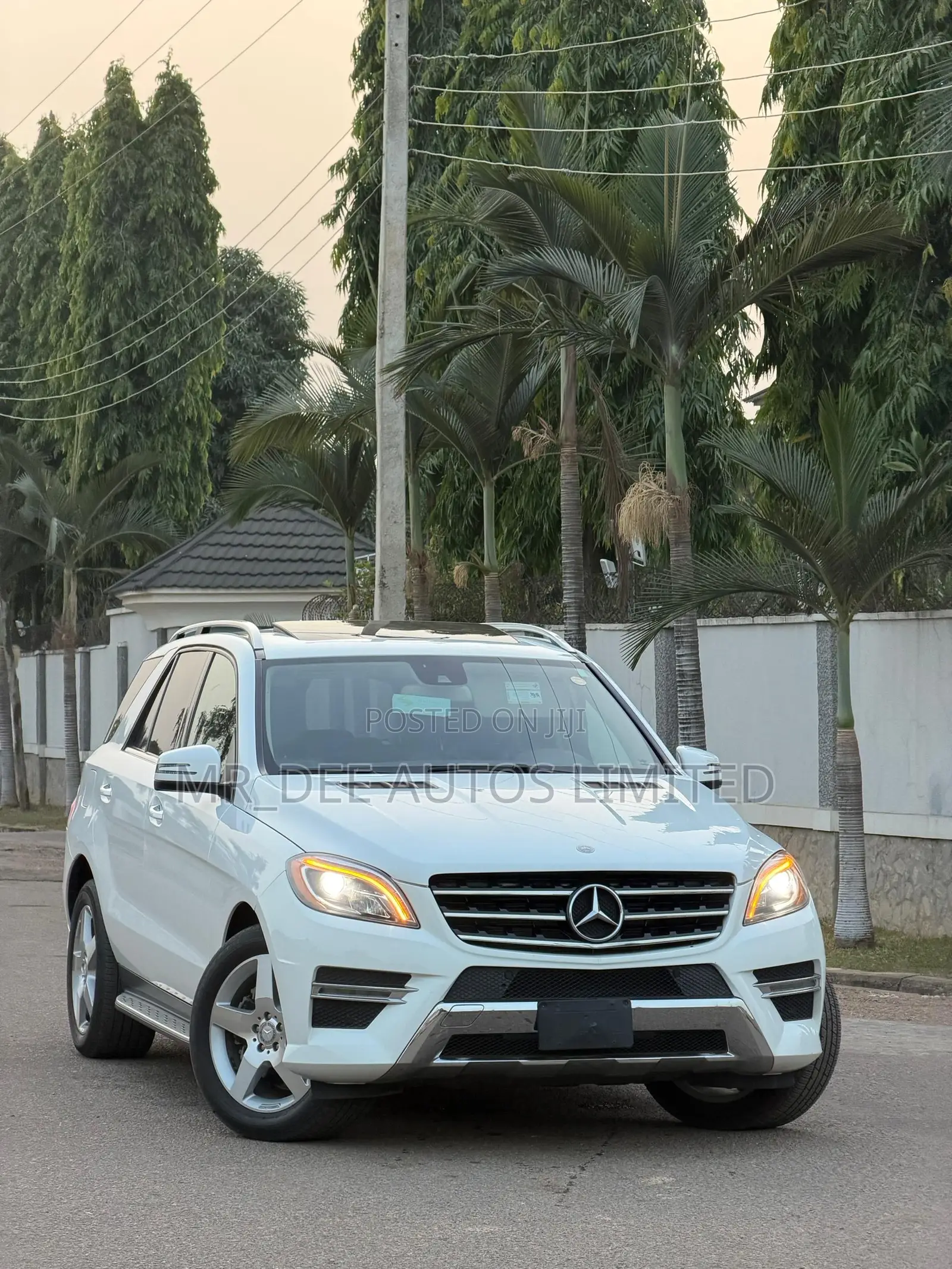 Mercedes-Benz M Class 2014 White