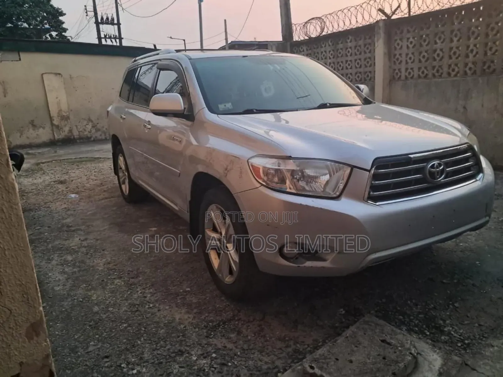 Toyota Highlander Limited 2009 Silver