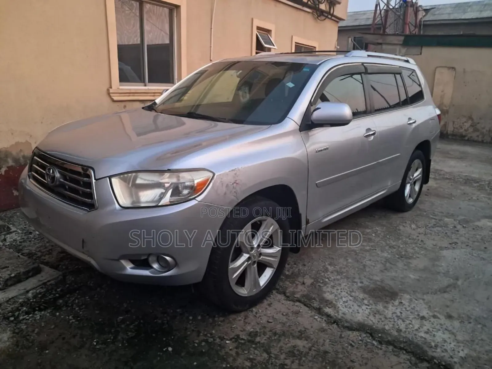 Toyota Highlander Limited 2009 Silver