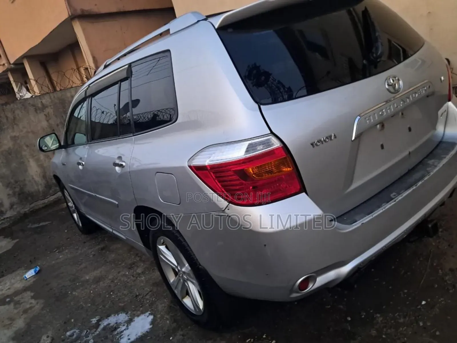 Toyota Highlander Limited 2009 Silver