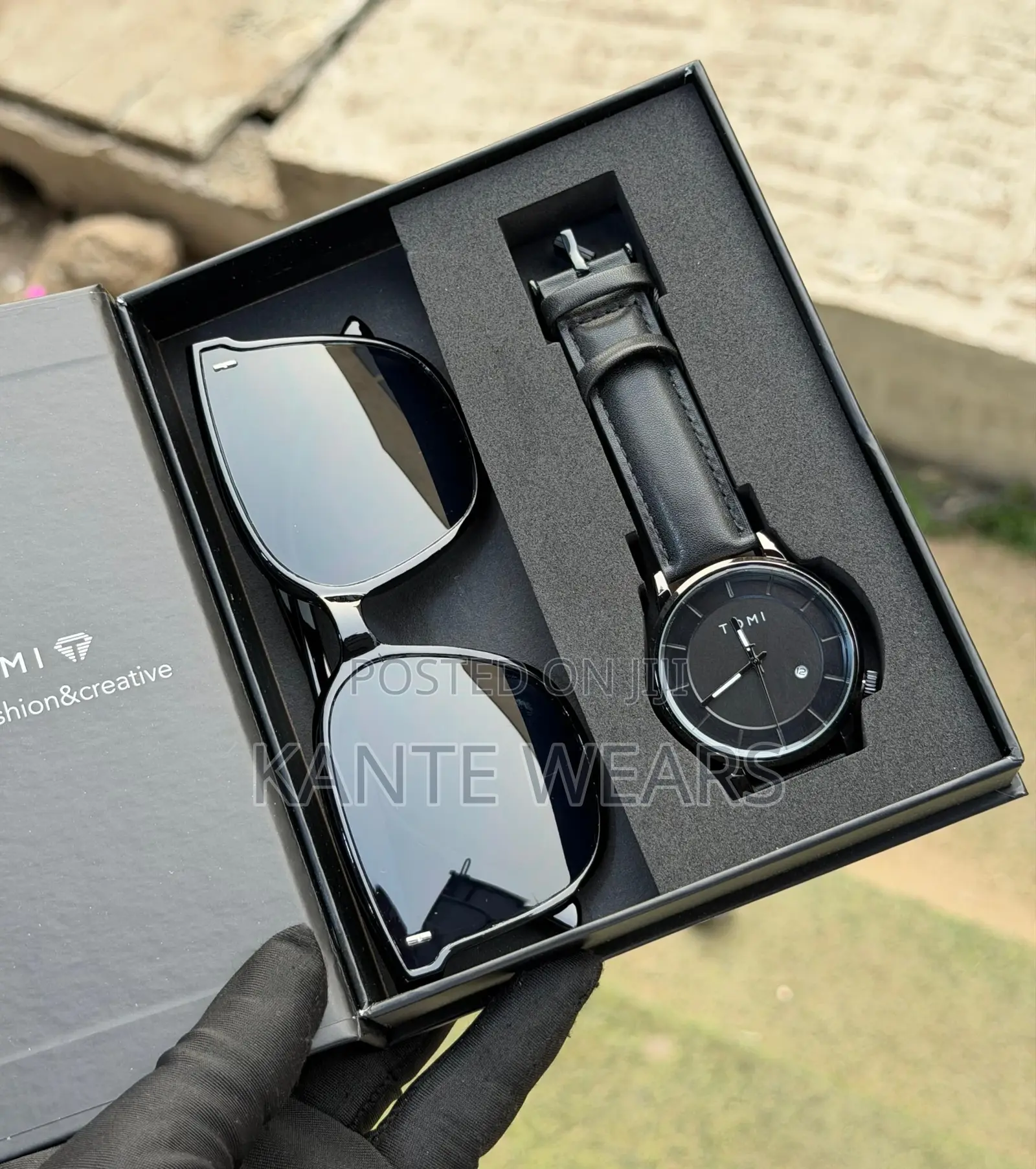 Tomi Leather* Comes With Exact Glasses and Box