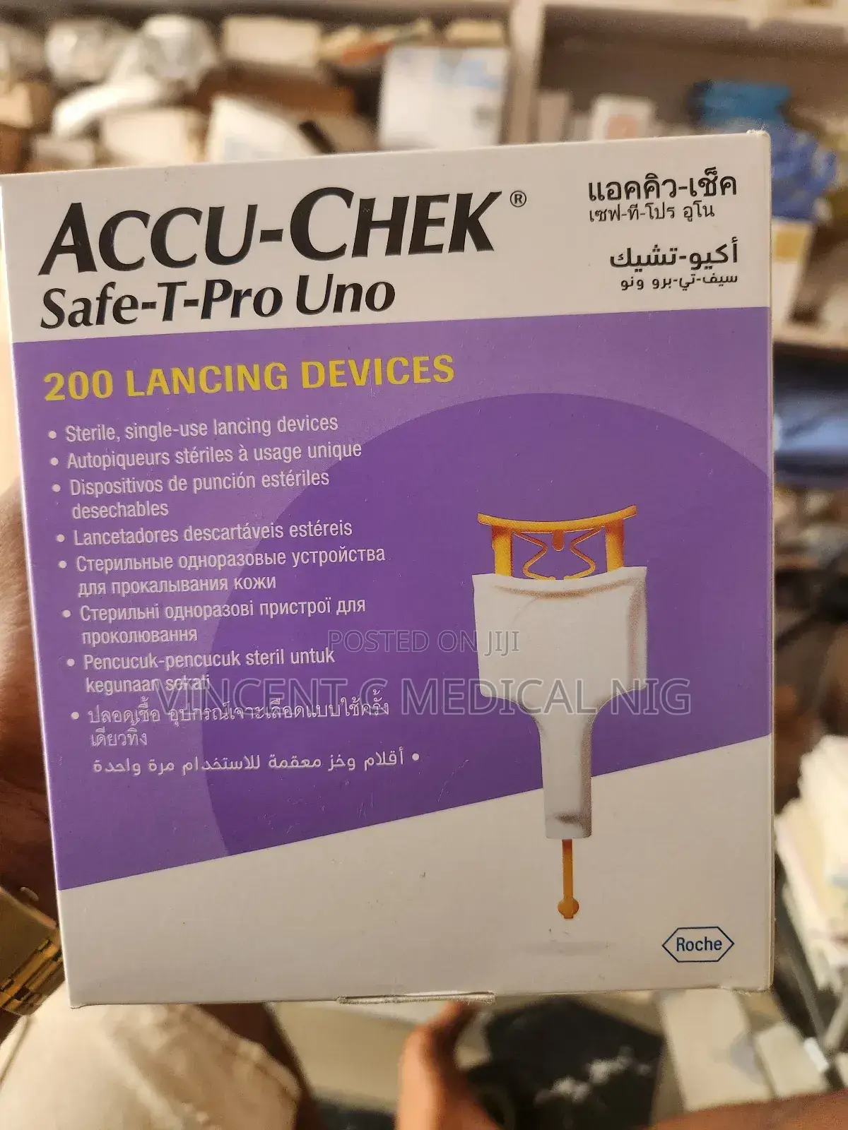 Accu-Chek Safe-T-Pro Uno by 200