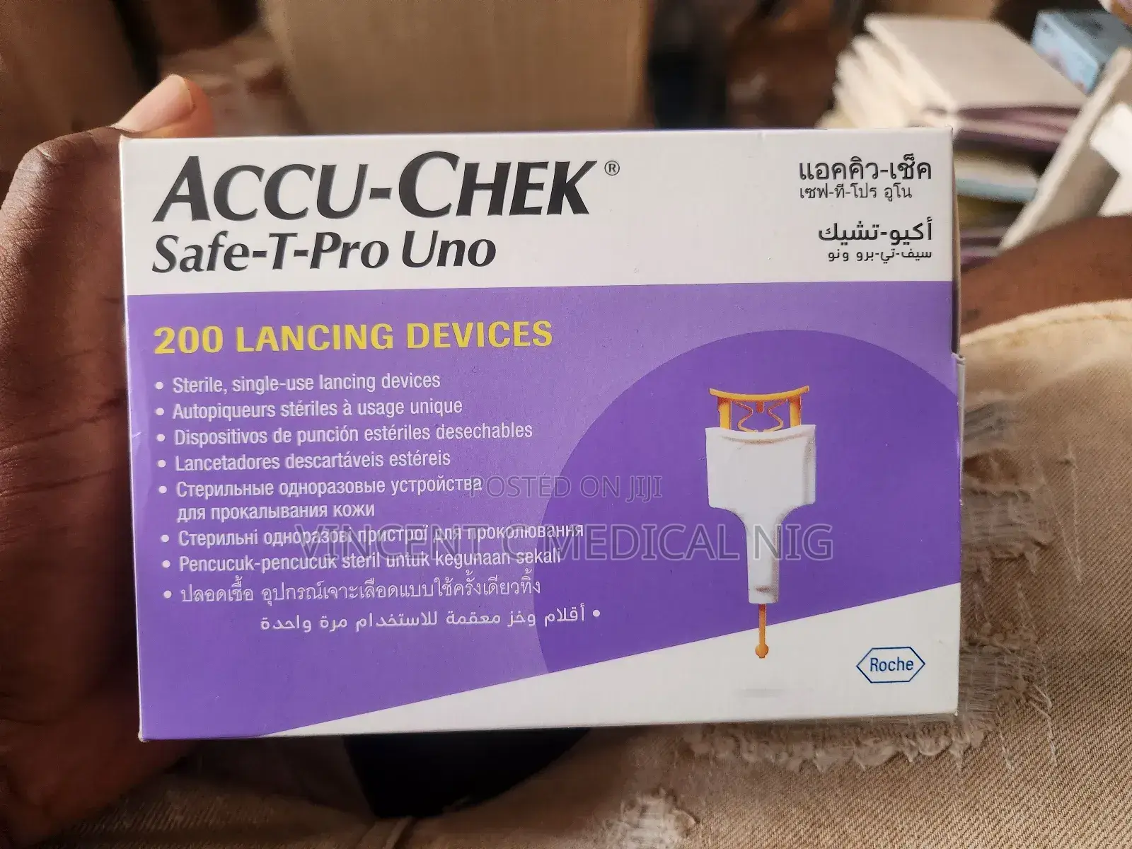Accu-Chek Safe-T-Pro Uno by 200