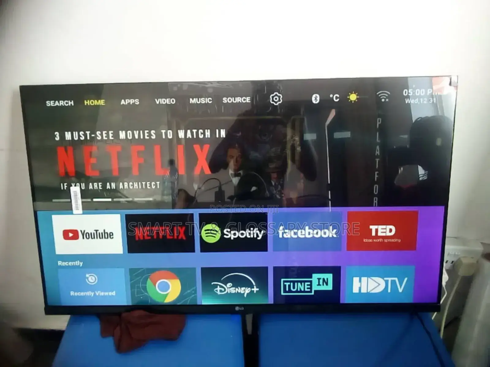 32 Inches Lg Smart Tv With Inbuilt Bluetooth Wifi