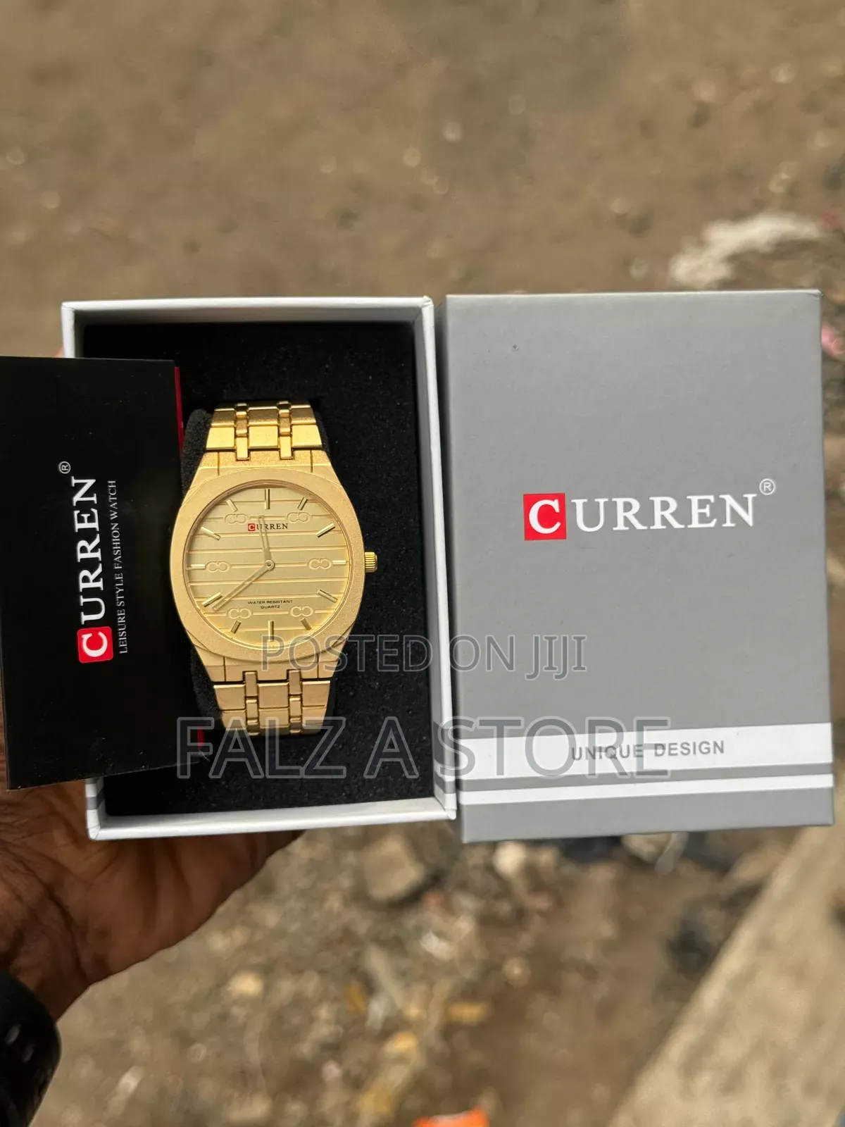 Curren Chain Wristwatch (Quartz Movement)