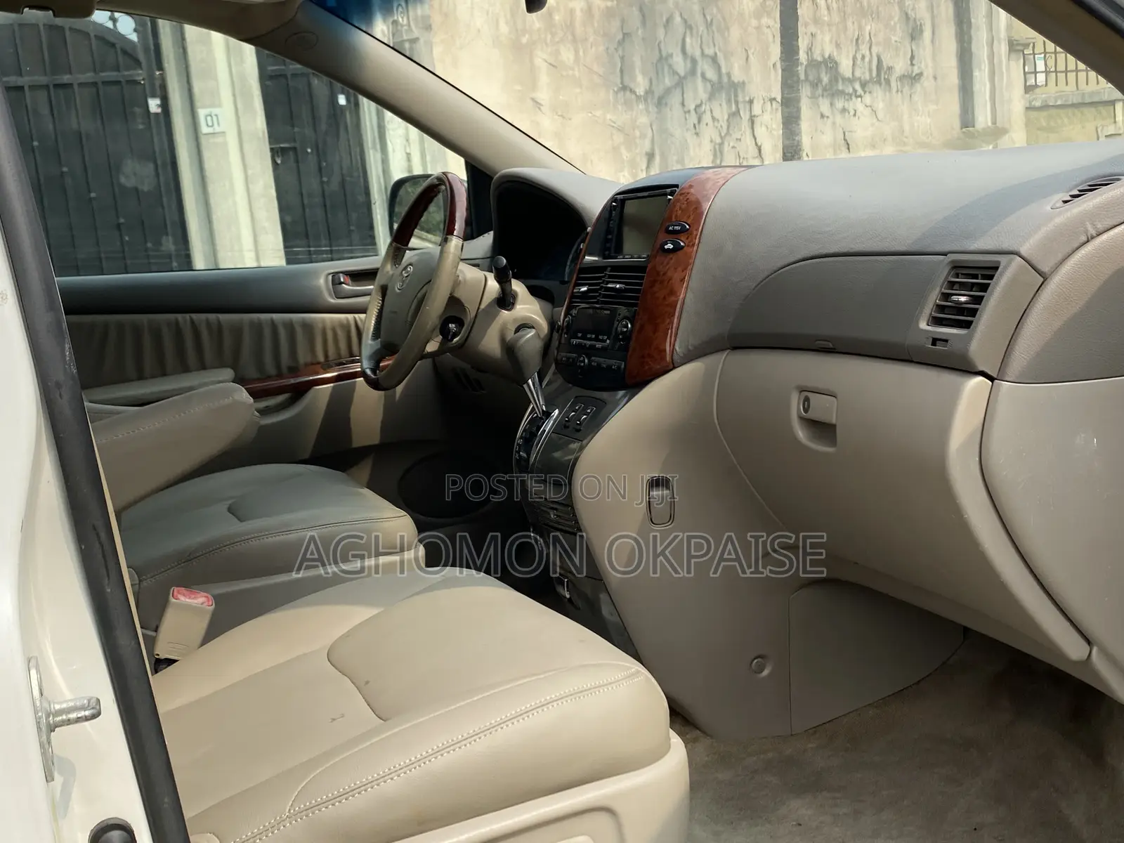 Toyota Sienna XLE Limited 2005 White